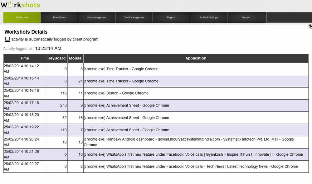 Employees Time Tracking Software | Time monitoring with Screenshots